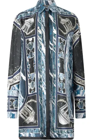 Roberto Cavalli Silk long shirt
