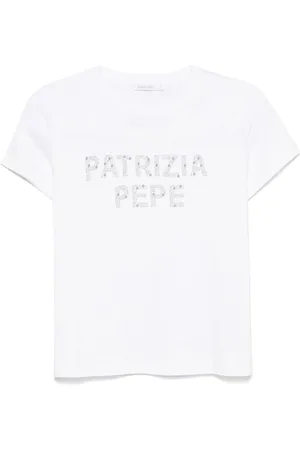 Patrizia Pepe Logo-appliqu?? T-shirt