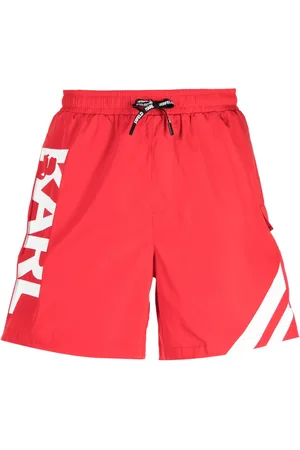 Karl Lagerfeld Logo-print swim shorts