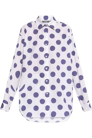 Moschino Printed cotton shirt