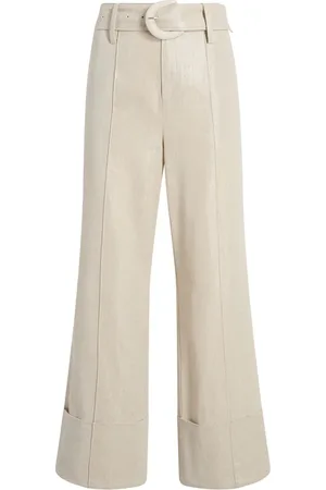 Cinq A Sept Lurex Linen Vassi trousers