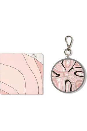 Puccini Marmo-print mirror charm