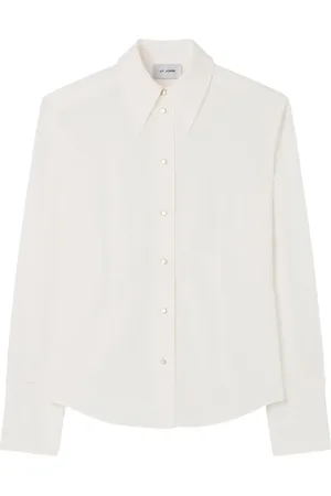 ST. JOHN Crepe-de-chine shirt