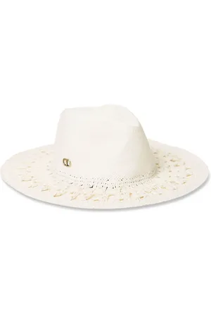 Twin-Set Crochet-detail sun hat