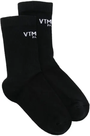 VTMNTS Intarsia-knit logo socks
