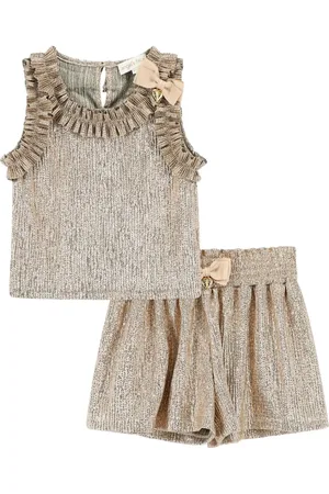 Angels Face Ruffle-detailing shorts