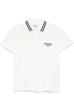 Fendi Logo-embroidered polo shirt