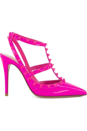 VALENTINO GARAVANI Rockstud 100mm ankle-strap pumps