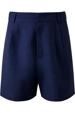 MISCI Linen-cotton tailored shorts