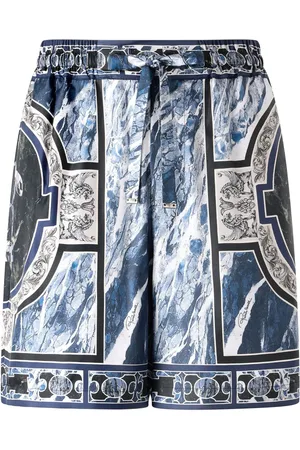 Roberto Cavalli Abstract-print shorts