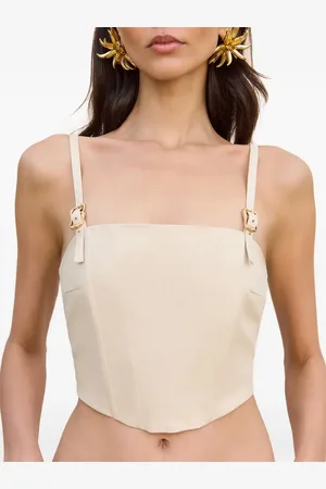 Cult Gaia Loren crop top