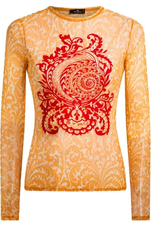 Etro Shell-print sweater