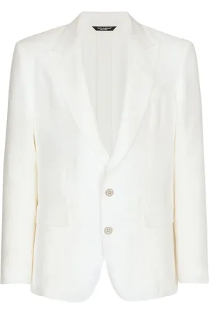 Dolce & Gabbana Linen single-breasted blazer