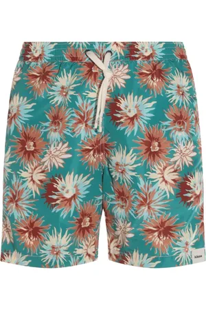ALTEA Floral-print swim shorts