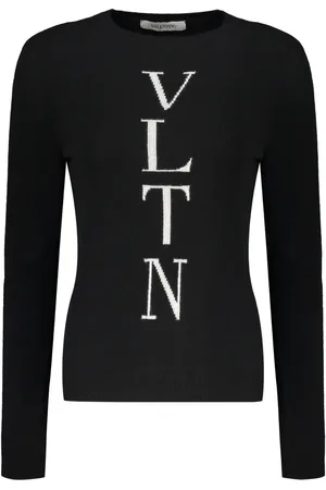 VALENTINO GARAVANI Intarsia-knit logo jumper