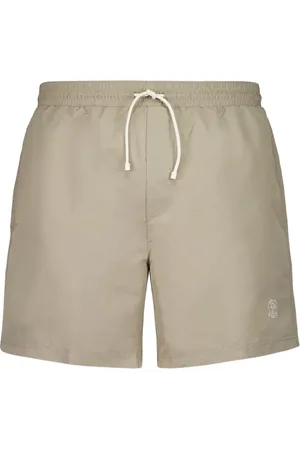 Brunello Cucinelli Logo swim shorts