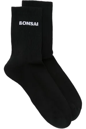 BONSAI Logo-jacquard socks