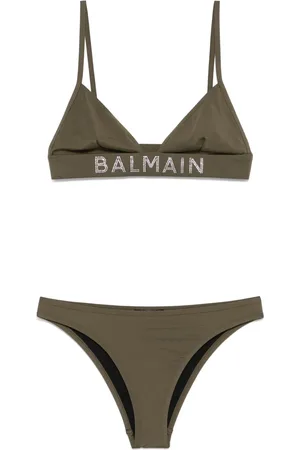Balmain Logo-appliqu?? bikini