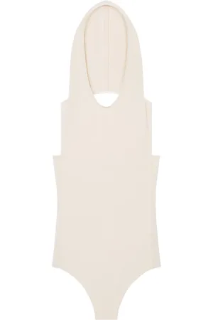 Courrèges Illusion hooded bodysuit