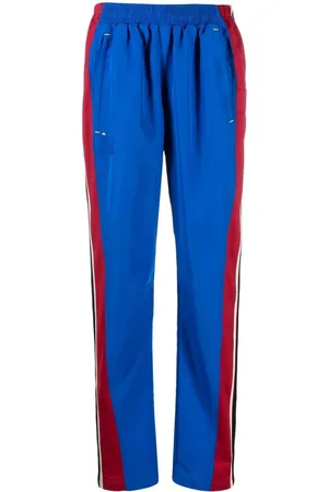 Colville Upcycled cigarette-cut track pants
