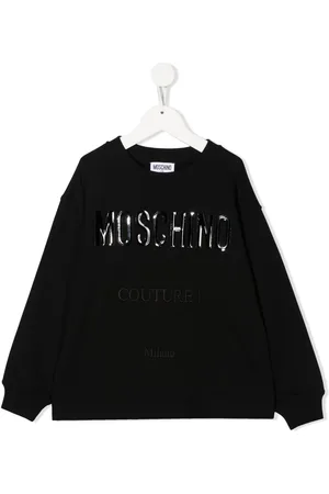 Moschino Appliqu?? logo cotton sweatshirt
