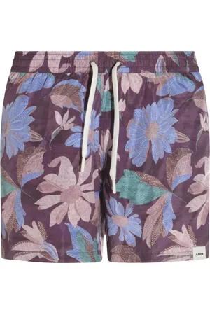 ALTEA Floral-print swim shorts