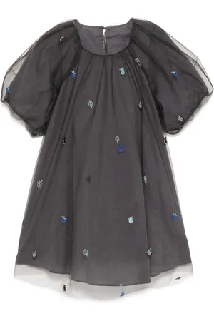JNBY by JNBY Embroidered oversized dress