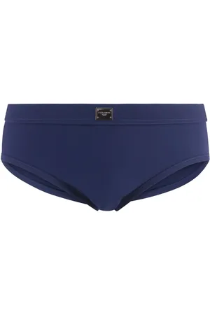 Dolce & Gabbana Logo-patch swim trunks