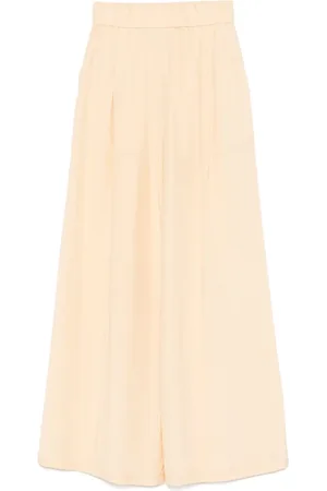 Patrizia Pepe Logo-plaque palazzo trousers