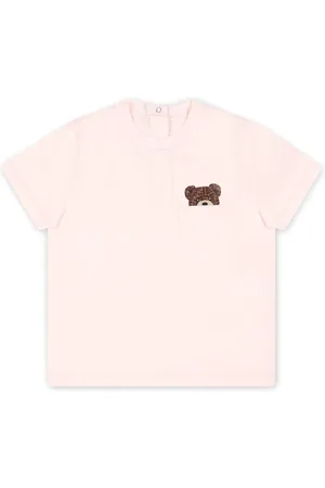 Fendi Teddy bear-print stretch-cotton T-shirt