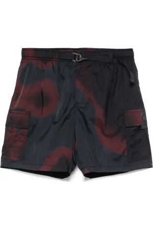 Lacoste Ombr??-print cargo shorts