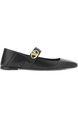 VALENTINO GARAVANI VLogo Locker Mary-Jane ballerina shoes