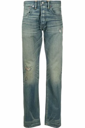 Ralph Lauren Ripped straight-leg jeans