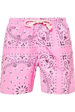 MC2 SAINT BARTH Bandana-print swim shorts
