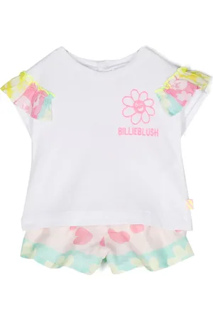 Billieblush Ruffled-detail short set