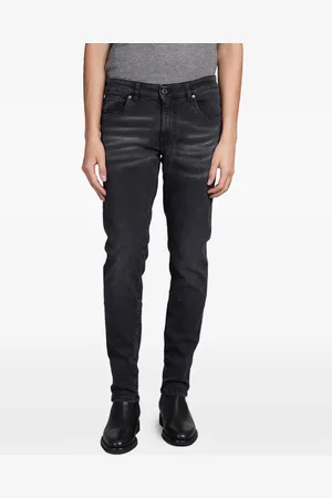 SALVATORE SANTORO Logo-patch jeans