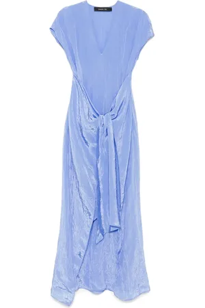 FEDERICA TOSI Textured-finish maxi dress