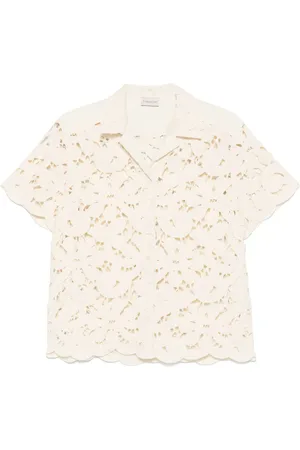 Moncler Floral macram?? shirt