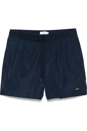 Calvin Klein Logo-patch swim shorts