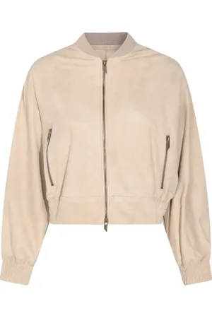 SALVATORE SANTORO Leather bomber jacket