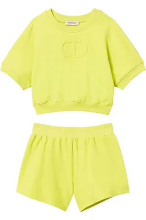 Twin-Set Logo embossed tracksuits