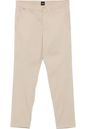 HUGO BOSS Logo-patch trousers