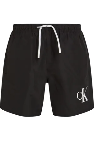 Calvin Klein Logo-print swim shorts