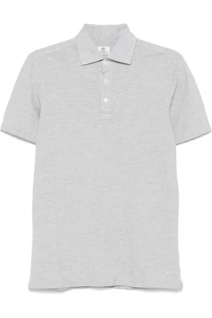LUIGI BORRELLI NAPOLI M??lange polo shirt