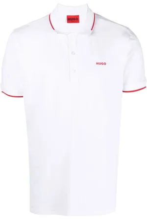 HUGO BOSS Logo-print polo shirt