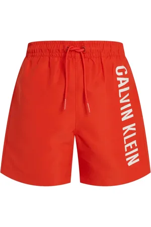 Calvin Klein Logo-print swim shorts