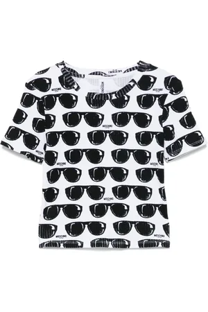 Moschino Sunglasses-print T-shirt