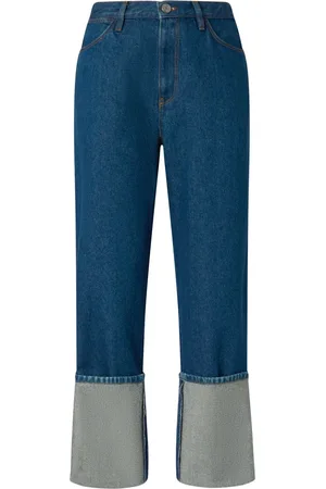 Pinko Turn-up straight jeans