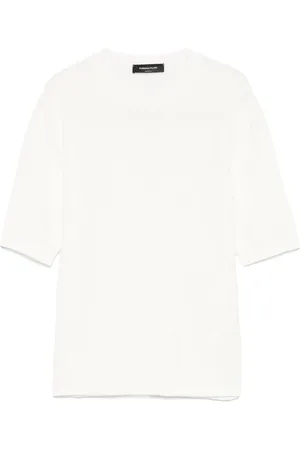 Fabiana Filippi Sequin-embellished crew-neck T-shirt