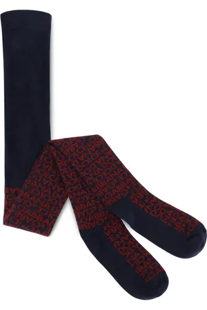Dolce & Gabbana Logo-jacquard tights